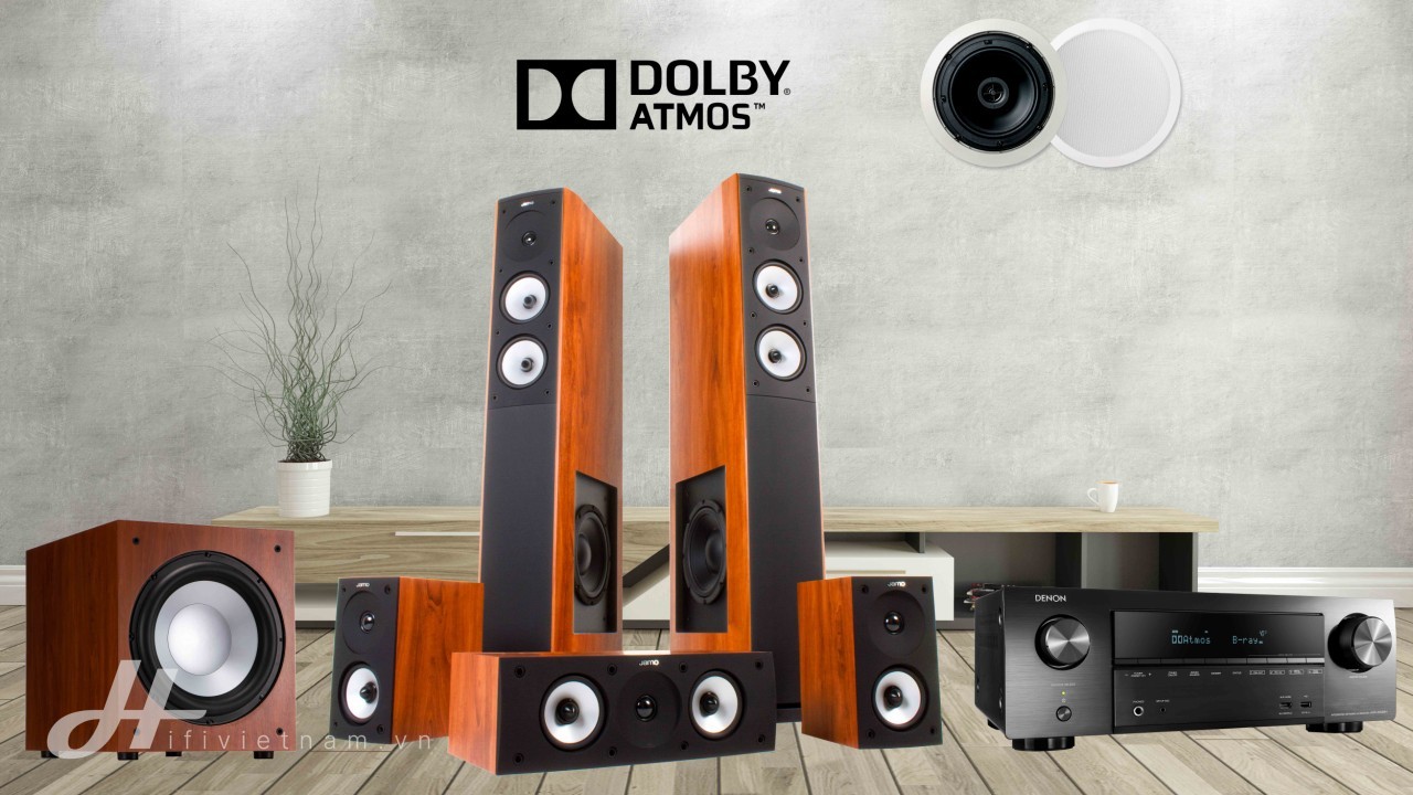 Bộ dàn xem phim 5.1 Jamo