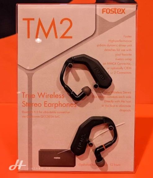 Fostex ra mắt tai nghe true wireless TM2, pin 12 tiếng