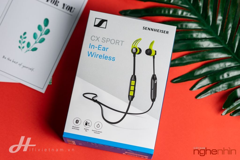Đánh giá tai nghe không dây Sennheiser CX Sport: thể thao, nghe đa dạng ảnh 1