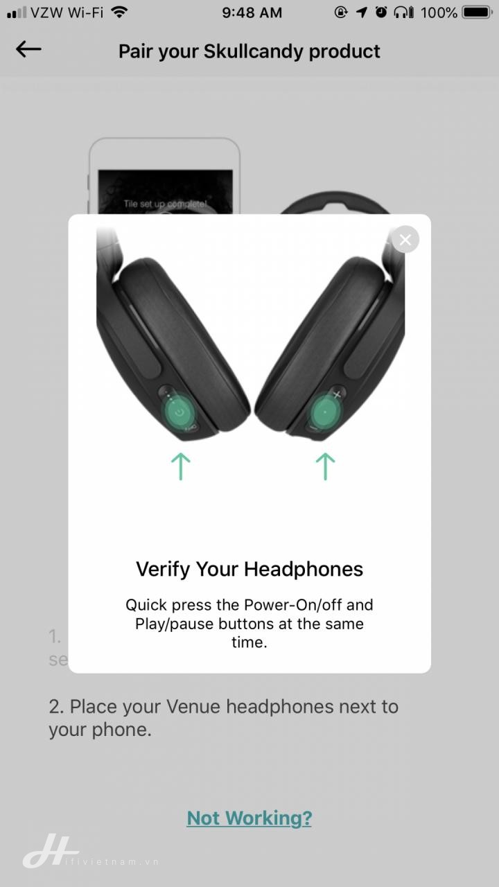 Tai nghe Skullcandy Venue cho bạn trẻ hiện đại, chống ồn, nghe hay