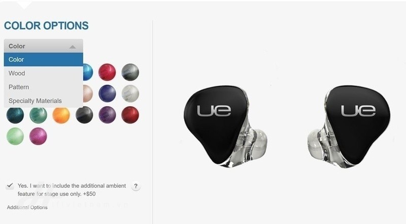 Ultimate Ears trình làng tai nghe kiểm âm giá 2200 USD dành cho giới nghệ sĩ