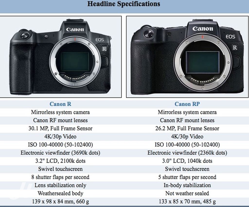 Rò rỉ mirrorless Full-Frame tầm trung Canon EOS RP: nhỏ nhẹ và rẻ hơn ảnh 4