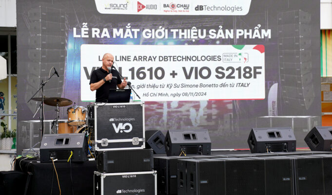 Bảo Châu Elec & CK Audio ra mắt combo line array dBTechnologies VIO L1610 và sub VIO S218