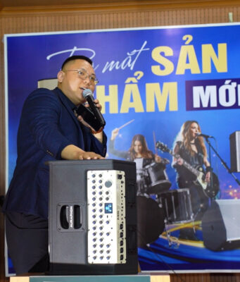 CK Audio kết hợp Bảo Châu Elec ra mắt loa di động cao cấp Auraphon MS7: Chuyên cho nhu cầu karaoke & biểu diễn di động