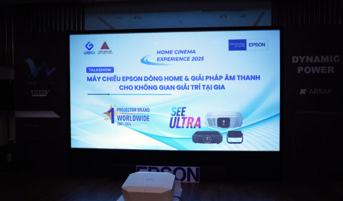 Logico & Cơn Bão Số giới thiệu loạt giải pháp trình chiếu và âm thanh cao cấp từ Epson, Trinov, K-Array và Piega