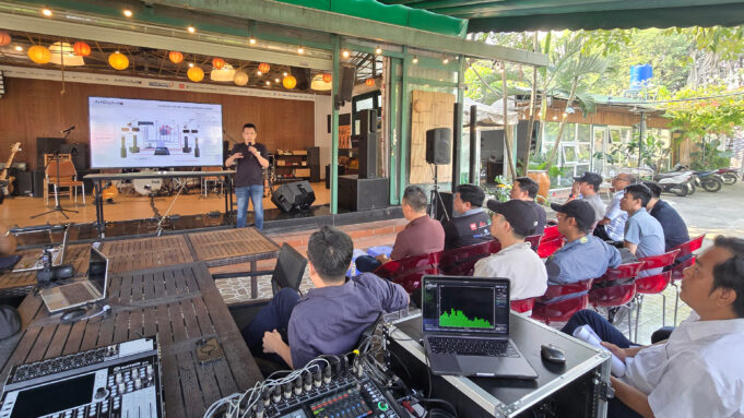 Anh Duy Audio đào tạo chuyên sâu, nâng tầm chuyên môn cho kỹ thuật viên âm thanh với dòng mixer kỹ thuật số và line array Sumico mới