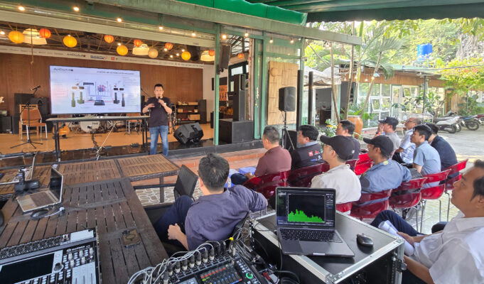 Anh Duy Audio đào tạo chuyên sâu, nâng tầm chuyên môn cho kỹ thuật viên âm thanh với dòng mixer kỹ thuật số và line array Sumico mới