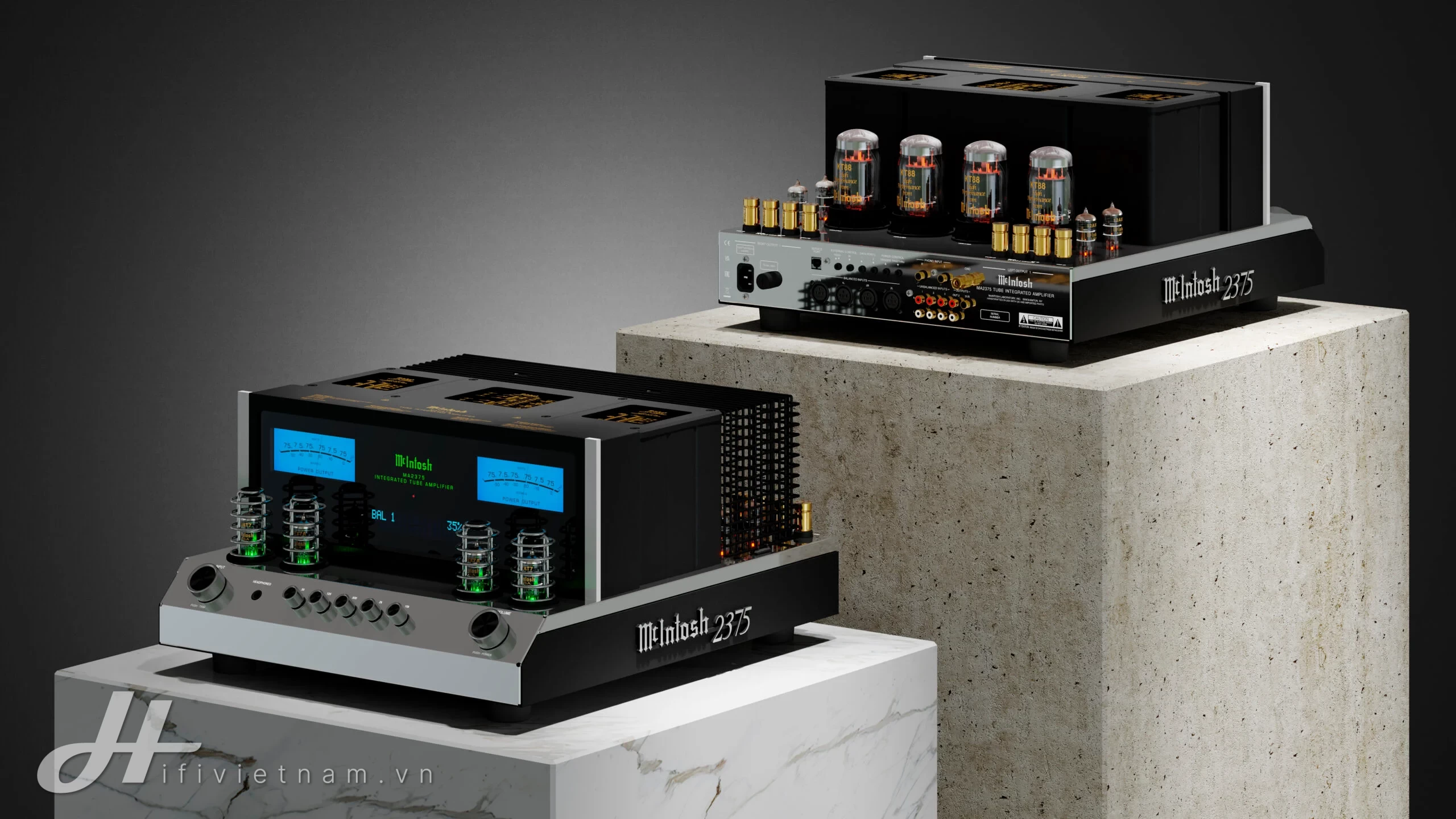 McIntosh MA2375: Huyền thoại ampli tích hợp chạy đèn trở lại sau hơn 15 năm