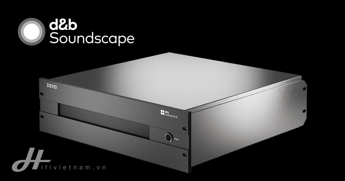 d&b audiotechnik ra mắt DS110: “bộ não” mới cho hệ sinh thái immersive Soundscape