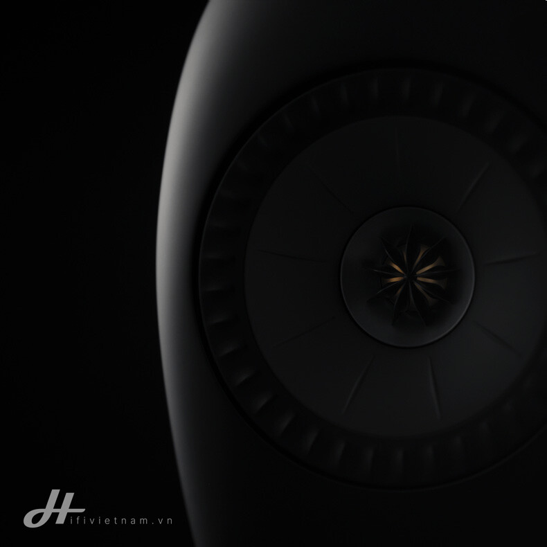 KEF tung teaser hé lộ về mẫu loa mới với thiết kế cong đầy sang trọng
