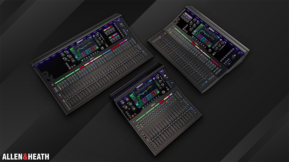 Allen & Heath làm mới dòng mixer SQ, mạnh hơn, trực quan hơn và sẵn sàng cho những hệ thống âm thanh hiện đại