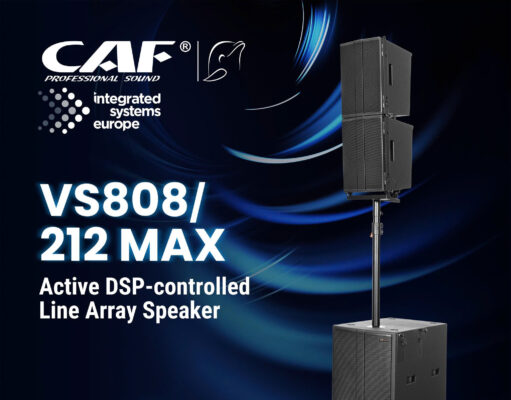 Loa array CAF VS808 MAX: Khi thiết kế 13kg thay đổi cuộc chơi âm thanh sự kiện